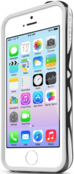 Чехол для iPhone 5/5S ITSKINS Venum Reloaded White Black Чехол для iPhone 5/5S ITSKINS Venum Reloaded White Black